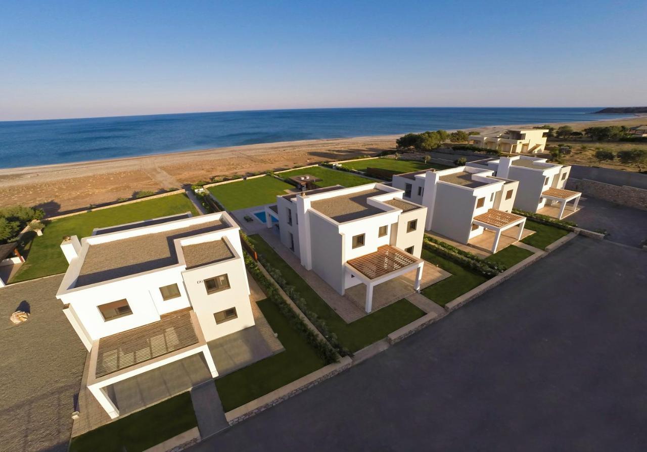 Antonoglou Beach Villas - Waterfront Luxury Retreat Lachania  Exterior photo