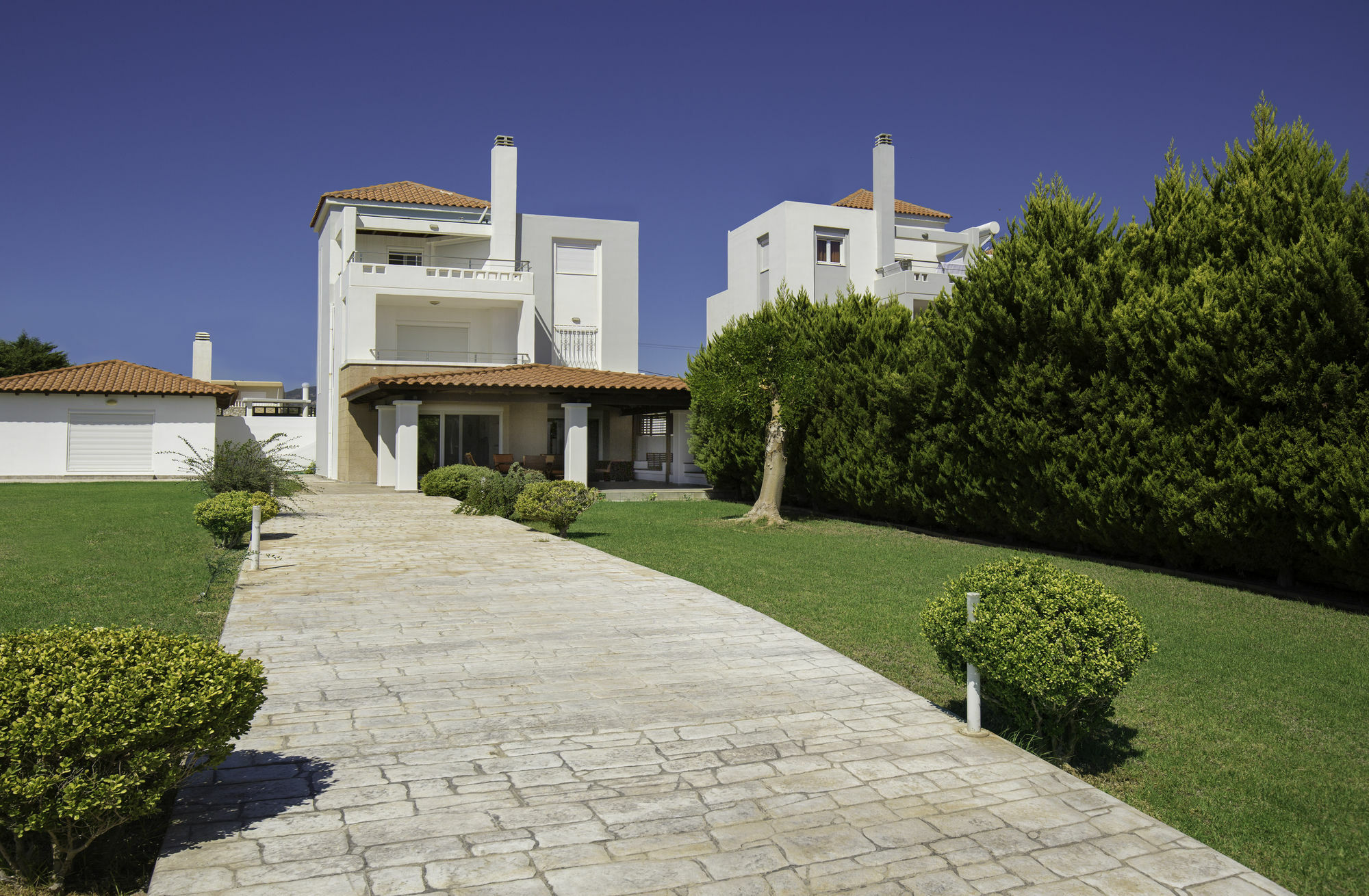 Antonoglou Beach Villas - Waterfront Luxury Retreat Lachania  Exterior photo