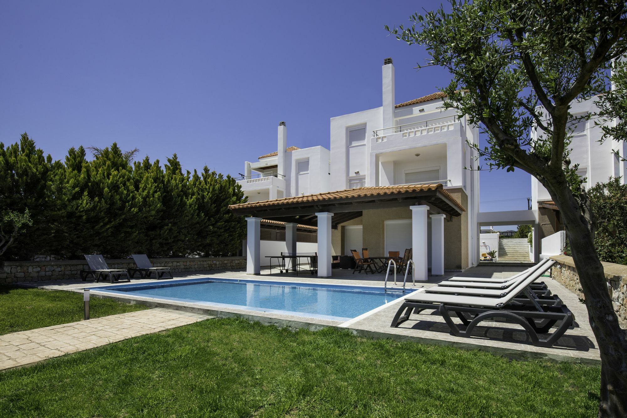 Antonoglou Beach Villas - Waterfront Luxury Retreat Lachania  Exterior photo