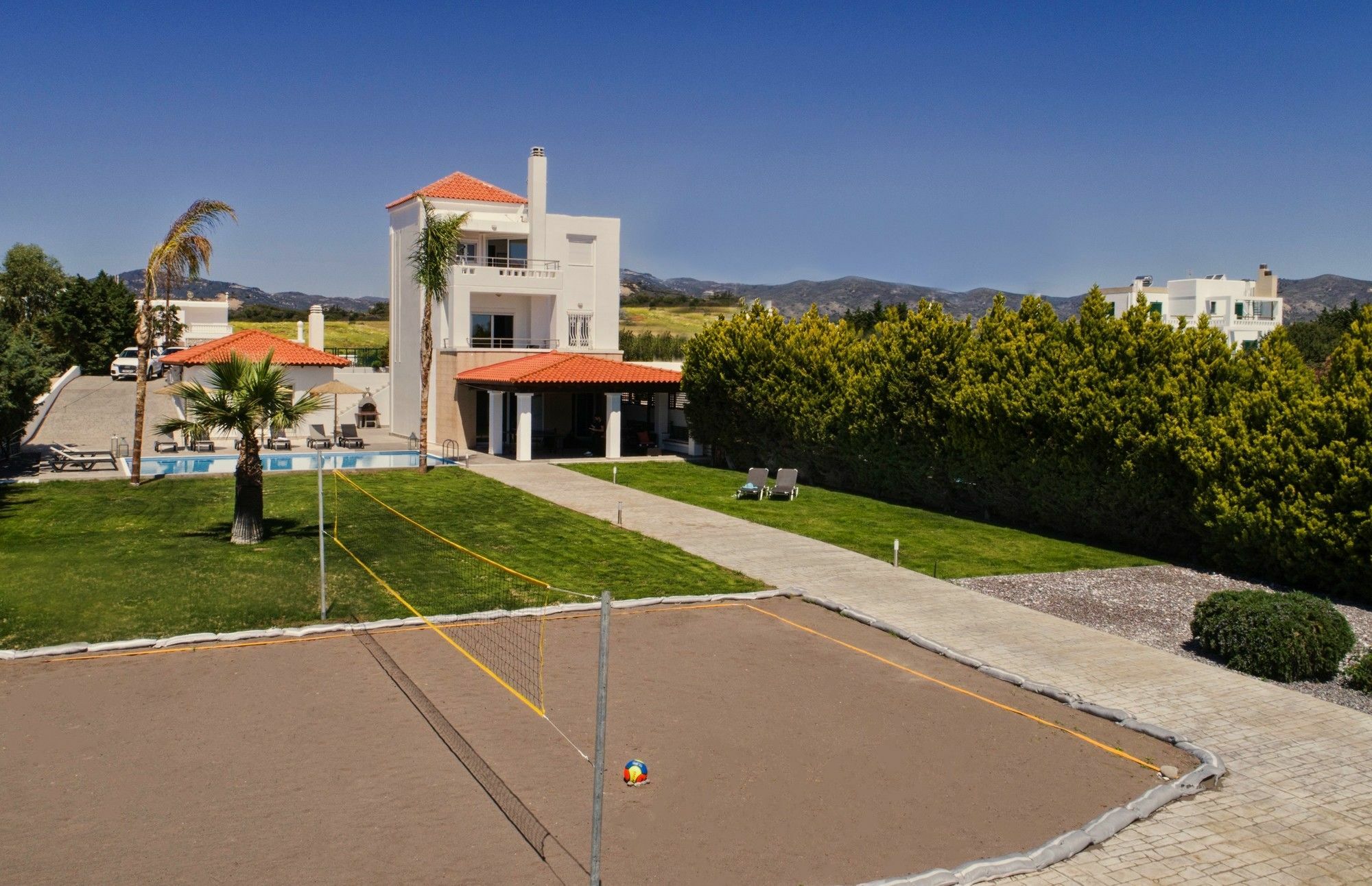Antonoglou Beach Villas - Waterfront Luxury Retreat Lachania  Exterior photo